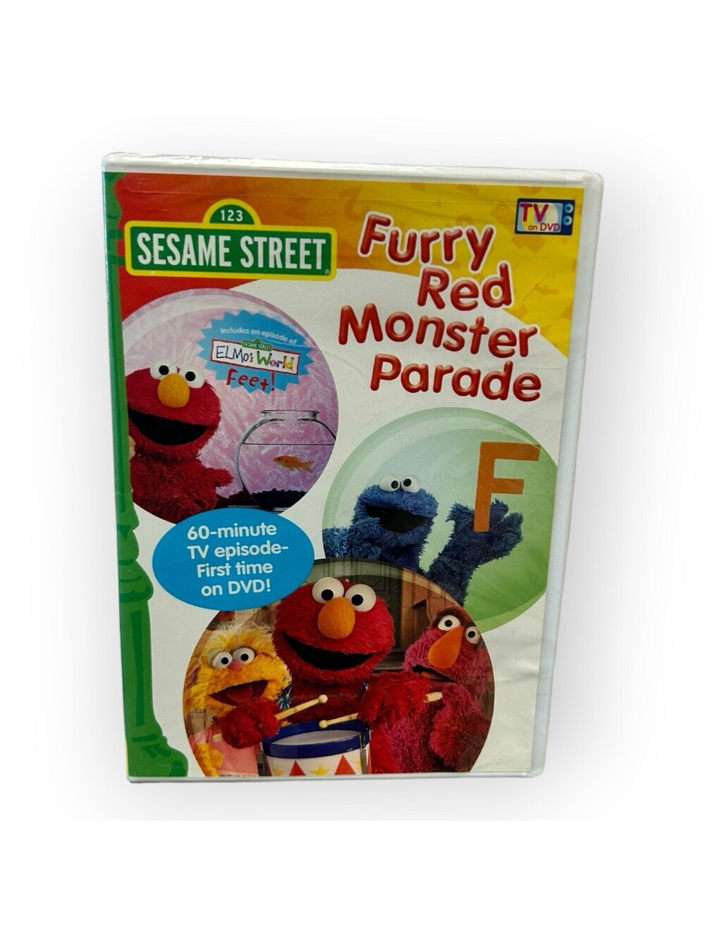 Sesame Street Furry Red Monster Parade DVD Region 1 New